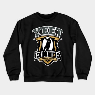 Yeet Elite Hammerthrow Badge Track N Field Athlete Crewneck Sweatshirt